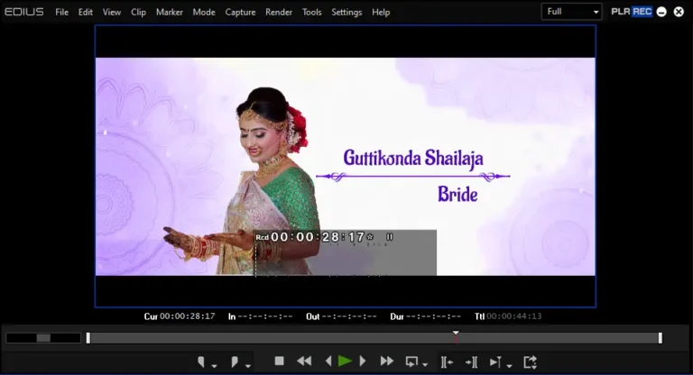 bride wedding title project free download