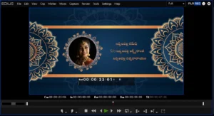 3d oil painting edius title Project