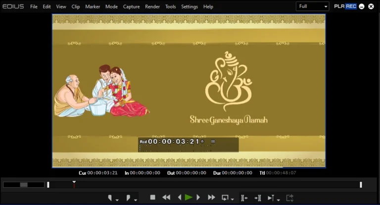 edius indian wedding title tutorial